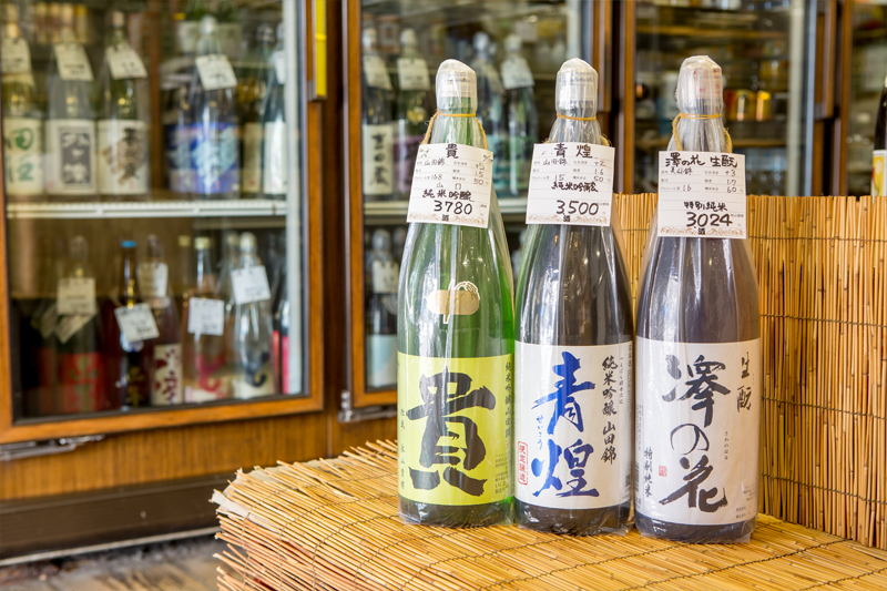 おすすめの日本酒の写真